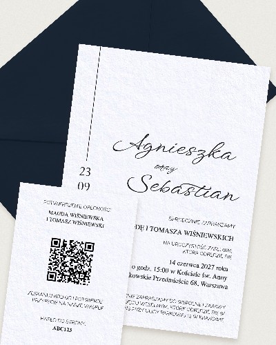 Zaproszenie Chic Romeo - Combined