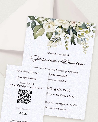 Zaproszenie Veronica Alabaster - Combined