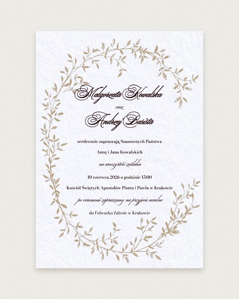 Zaproszenie Aurelia Lux