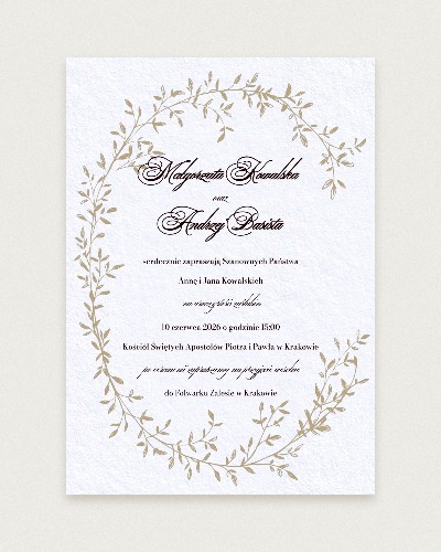 Zaproszenie Aurelia Lux - Hero