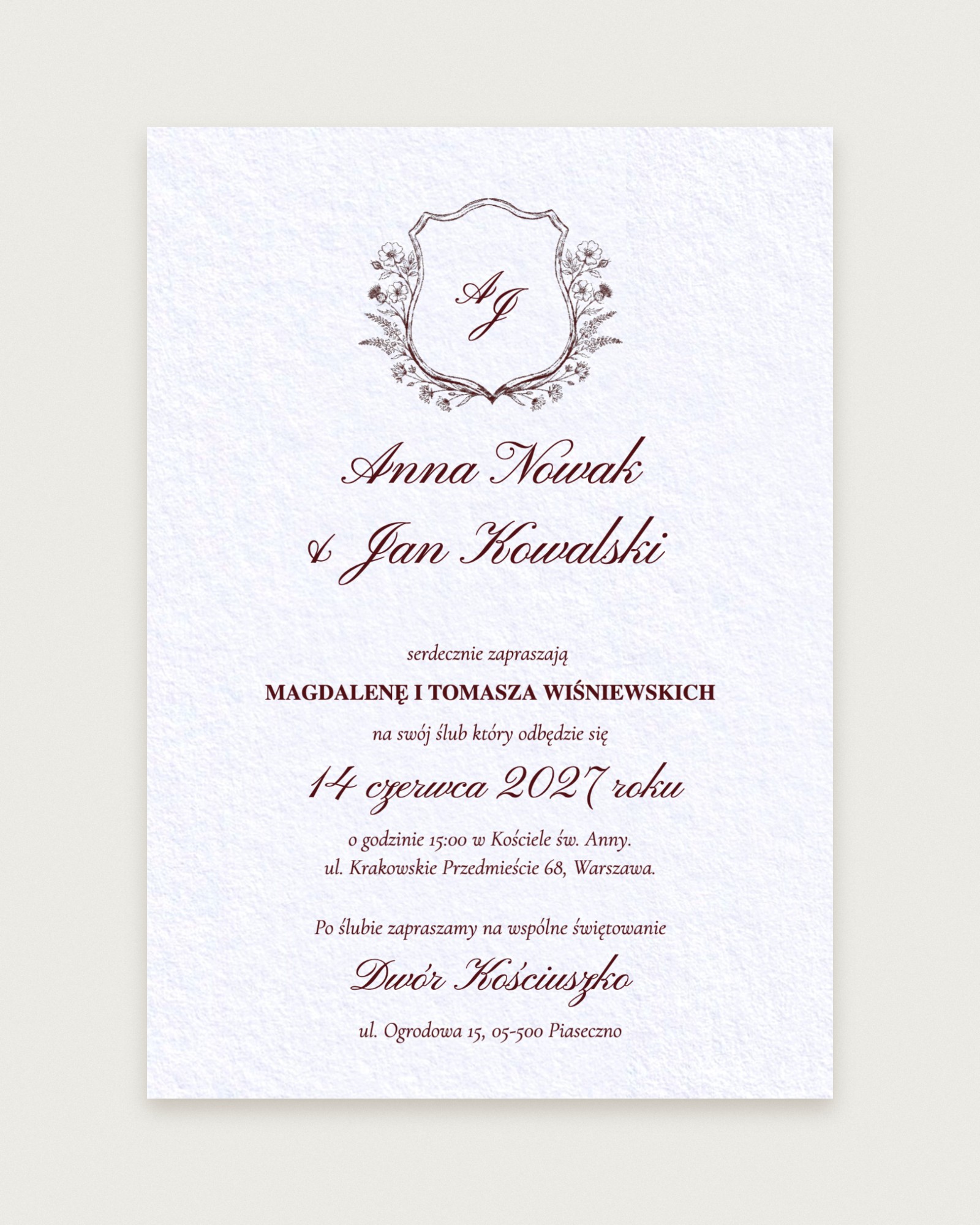 Zaproszenie Moulin Rouge - Hero