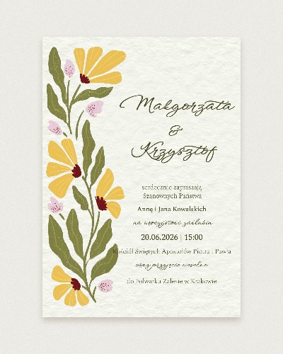 Zaproszenie El Sol - Hero