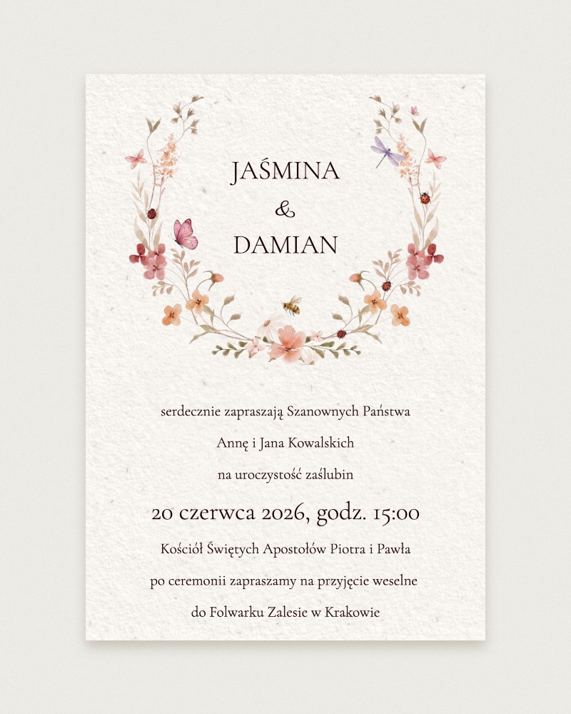 Zaproszenie Fairy Tale