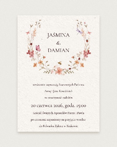 Zaproszenie Fairy Tale - Hero