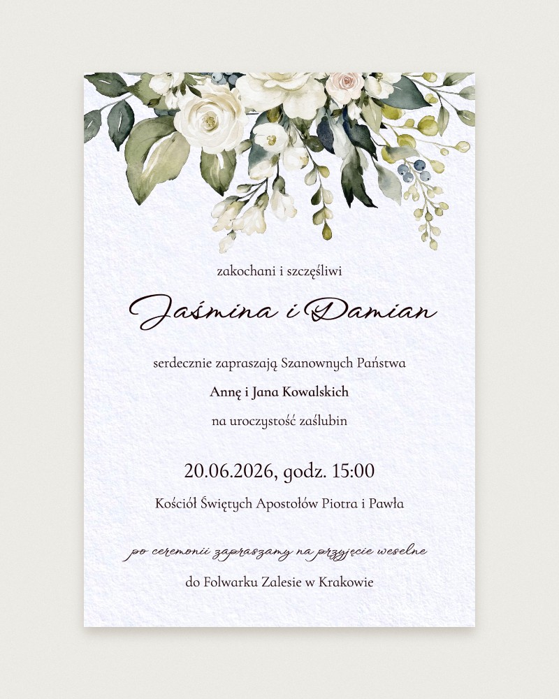 Zaproszenie Veronica Alabaster